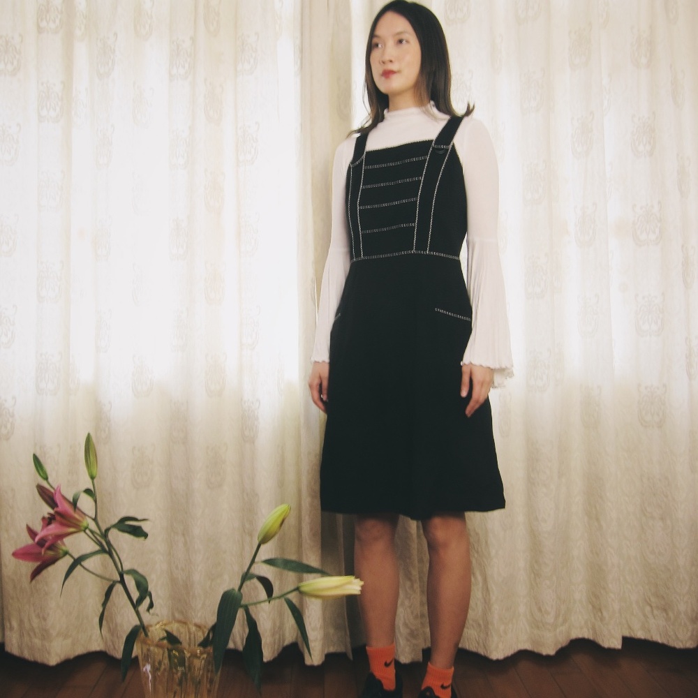 Black Polka Dot Dress